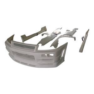 <span class=keywords><strong>Skyline</strong></span> GTR <span class=keywords><strong>R34</strong></span> Kit complet en fibre de carbone FRP résine avec pare-chocs avant garde-boue arrière jupe latérale pour <span class=keywords><strong>Nissan</strong></span> <span class=keywords><strong>Skyline</strong></span> GTR <span class=keywords><strong>R34</strong></span> - Product Image 3