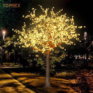 Toprexdecor Meilleure Lampe Décorative 3456, <span class=keywords><strong>Arbre</strong></span> de <span class=keywords><strong>Cerisier</strong></span> Artificiel Extérieur à <span class=keywords><strong>LED</strong></span> à Couleurs Changeantes, Lampe Fleur de Sakura - Product Image 1