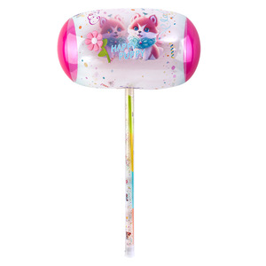 Marteau gonflable lumineux transparent en PVC, jouet anti-stress pour enfants, idéal pour les marchés nocturnes - Product Image 4