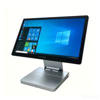 Sistema POS LIVERDOL Personalizable con Ventanas Plegables de Aleación de Aluminio, Terminal con Pantalla Táctil Capacitiva Win11 sin Ventilador para Tiendas Minoristas