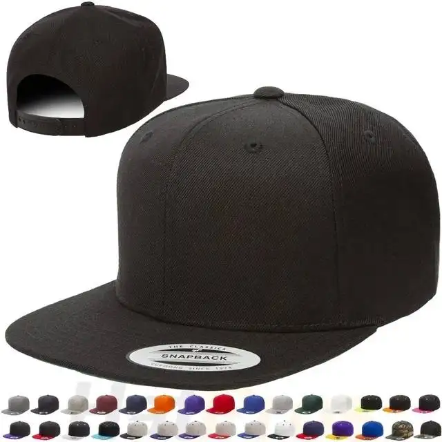 סיטונאי או מותאם אישית כותנה 3D רקמת Snapback כובע, כובע Snapback
