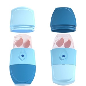 Molde de hielo de silicona para enfriamiento facial, limpiador de poros portátil con forma de corazón para el cuidado facial - Product Image 4