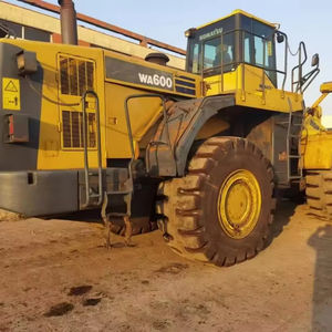 Cargadora de Ruedas Usada Komatsu WA600-6 en Excelentes Condiciones, Máquina Original Japonesa de Alta Calidad, 20 Toneladas, en Venta - Product Image 1