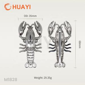 Accesorios para Cierre de Brasier OEM ODM, Diseño de Pinza de Cangrejo, Clip Plateado de Alto Pulido, Decoración Estilo Playa, Hebilla Metálica para Trajes de Baño - Product Image 5