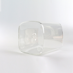Pots <span class=keywords><strong>en</strong></span> faïence de verre de stockage de cuisine de couleur transparente personnalisée <span class=keywords><strong>en</strong></span> Chine pots d'épices et d'aliments imprimés avec couvercles - Product Image 4