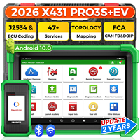 Nouvel Arrivage LAUNCH X431 PRO3S+ Outil de Diagnostic Automobile Électrique pour Véhicules Électriques, Outil de Diagnostic pour Véhicules à Énergie Nouvelle avec Codage ECU
