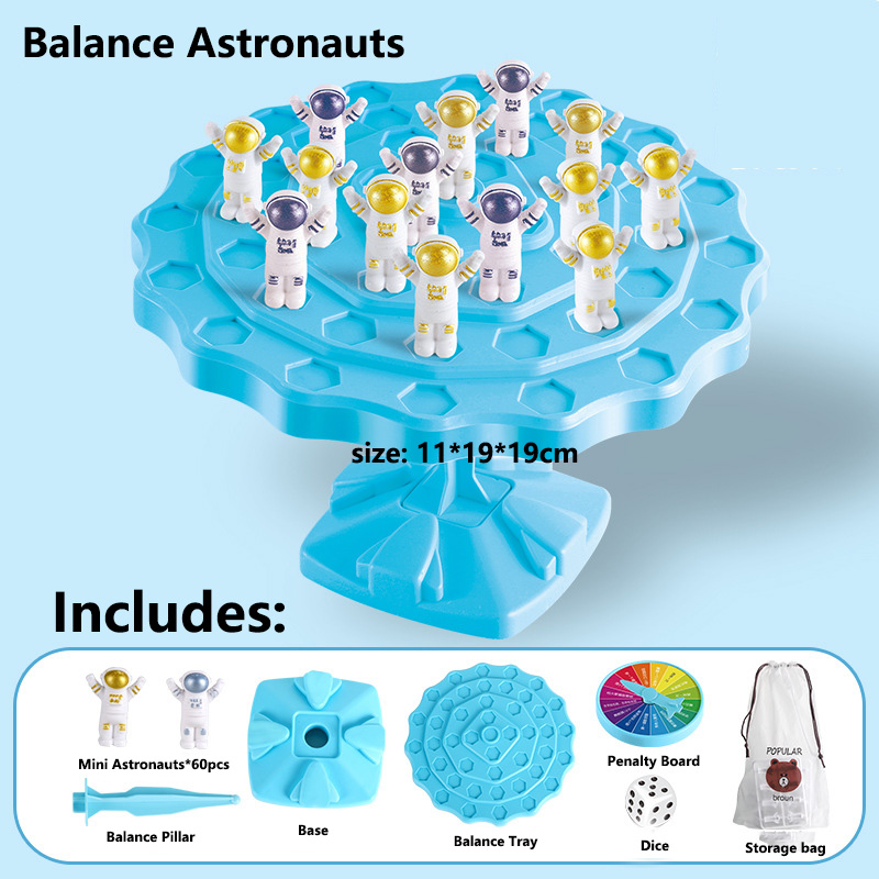 สมดุล นักบินอวกาศ [สีฟ้า 60 ชิ้น นักบินอวกาศ]