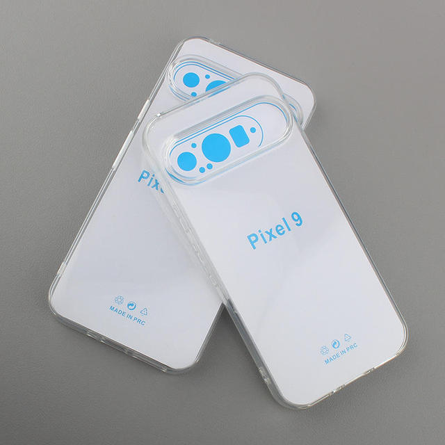 Factory Wholesale 1.5mm Ultra-thin Mobile Phone Case Transparent Anti Scratch Anti Yellow Tpu Material High Quality for Google