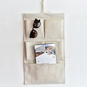 Hai Kích Thước Khác Nhau Trên Các Cửa Tạp Chí Túi Lưu Trữ Tường Cửa Tủ Quần Áo Cotton Linen Treo Tổ Chức - Product Image 3