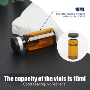 High Quality Freeze Dried Injection Vials Screen Pharmaceutical Botox Bottle Amber Glass Sterile Vials With <b>Rubber</b> Stopper Lid - Product Image 6