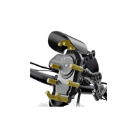 Support de téléphone pour moto, durable et résistant à la pluie, compatible avec plusieurs tailles, accessoires, support de téléphone pour moto en aluminium