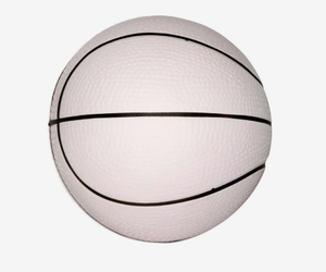 Pelota antiestrés de baloncesto con logotipo personalizado - Product Image 3