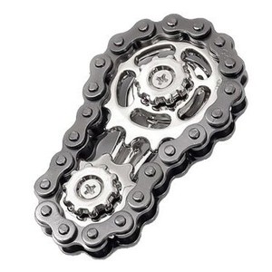 Chain Gear Fidget Spinner Zinc Alloy Portable EDC Gyroscope For Youth 14 Years Up - Product Image 2