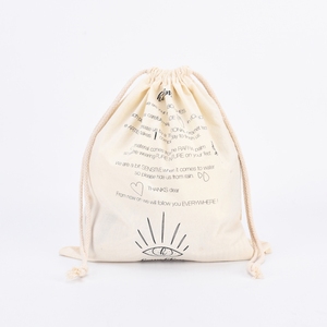 Nouveau produit en promotion : Pochette à chaussures, sac de rangement pour maillot de bain, sac en coton pour vêtements - Product Image 5