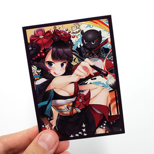 Mangas para sesión fotográfica de Idol de Corea, dibujos animados de Anime para <span class=keywords><strong>chicas</strong></span>, Mangas de tarjeta de mtg aptas para juego de mesa, tarjeta <span class=keywords><strong>yugioh</strong></span> pkm - Product Image 3