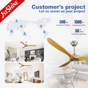 Ventilateur de <span class=keywords><strong>plafond</strong></span> 1stshine 60 pouces moderne en noyer foncé 6 vitesses télécommande 3 pales en <span class=keywords><strong>bois</strong></span> ventilateur de <span class=keywords><strong>plafond</strong></span> DC - Product Image 5