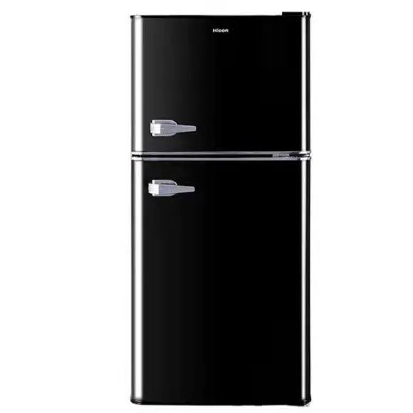 BCD-142UM Top Freezer doppia porta frigorifero automatico Deforsting Retro frigorifero per la casa