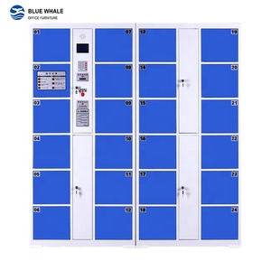 Sistema de casillero electrónico de fábrica Paquete Casillero electrónico inteligente para exteriores Precio de <span class=keywords><strong>armario</strong></span> de 24 puertas - Product Image 3