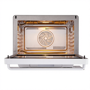 OEM/ODM Friteuse Four Friteuse à vapeur sans huile sans huile Doublure en acier inoxydable Visible <span class=keywords><strong>Silver</strong></span> <span class=keywords><strong>Crest</strong></span> 40L Friteuses à air - Product Image 2