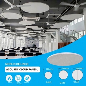 Panel <span class=keywords><strong>Acústico</strong></span> Decorativo Dego Cloud para Techos, Paneles de Pared y Revestimientos, Reduce el Ruido - Product Image 4