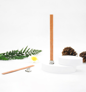Mèche en <span class=keywords><strong>bois</strong></span> écologique pour bougies, mèche <span class=keywords><strong>plate</strong></span> crépitante pour bricolage, fournitures de fabrication de bougies en cire d'abeille et de soja, artisanat fait main - Product Image 5