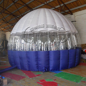 Carpa Inflable 2x3m de PE Aluminizado Mylar para Exteriores, Impermeable, para las Cuatro Estaciones, Tipo Extendido, Montaje Manual - Product Image 1