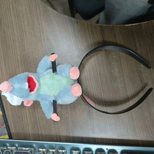 Botu Anime Haarbanden Koken Muis Haarbanden Cartoon Pluche Pop Hoofdband Breed Haar Kaarten Hoofddeksels Creatieve Meisjes Speelgoed Geschenken - Product Image 6