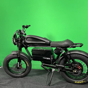 Bicicleta Eléctrica de Suspensión 2026 con Llantas Gruesas de 20 Pulgadas, Motor de 72V y Batería de 30ah, en Stock, Envío desde Almacén en EE. UU., Envío desde China, SK-2 0em/ - Product Image 2