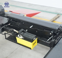 Elevador de Estacionamiento de Autos de Doble Plataforma con Accionamiento Hidráulico de 4 Postes BOJINSI, Ahorrador de Espacio para Garaje, Certificado CE, Capacidad de 4T