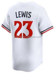 أفضل جودة مخيط قابل للتخصيص #4 Carlos Correa #23 Royce Lewis مطرز قميص بيسبول أمريكي - Product Image 4