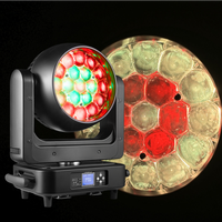 Projecteur LED mobile Rogue R2 Wash 19x25W RGBW 4-en-1 avec effet Aura Zoom Beam Wash pour théâtre, concert et décoration de scène