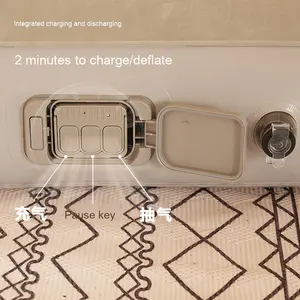 Vente directe <span class=keywords><strong>d</strong></span>'usine automatique maison matelas de couchage gonflable Camping en plein air <span class=keywords><strong>lit</strong></span> sol Style pratique housse en tissu matelas pneumatique - Product Image 5