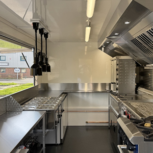 2026 Prefab Container Food Trailer Food Truck Trailer Foodtruck Mobile Food Car OmmercialCatering <b>for</b> Burger Pizza <b>BBQ</b> CE DOT - Product Image 6