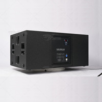 Subwoofer Activo Profesional Dual de 18 Pulgadas 9006 AS, Altavoz de Sonido de Bajos de 3600 W de Potencia Máxima para Estadios, Clubes, Giras y Configuraciones de Audio de Alquiler