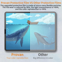 Provan vente en gros amovible Nano Glue anti-rayures anti-éblouissement mat Paperfeel protecteur d'écran pour Surface Pro 11 9 8 7