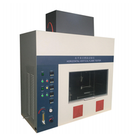Testeur d'ignifugation horizontal et vertical UL94, machine de test de résistance au feu, chambre d'essai de combustion des plastiques en laboratoire