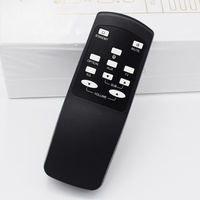Télécommande 11 touches noire et blanche, personnalisable sur demande, avec code fixe, défilant ou à apprentissage, vente chaude, fournie par le fabricant
