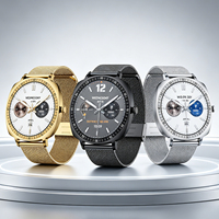 Smartwatch con Display AMOLED da 1,60 Pollici, Chiamate Vocali, Tracker Fitness, Monitoraggio Frequenza Cardiaca, Ossigeno nel Sangue e Sonno, Impermeabile IP67