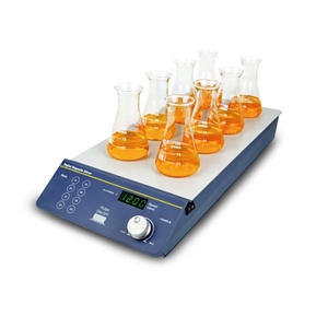 Agitateur magnétique multiposition WESTTUNE SP-100 SP-200 SP-300 SP-200T avec plaque chauffante de laboratoire 4/8/12 canaux Température 120°C Garantie 1 an - Product Image 2