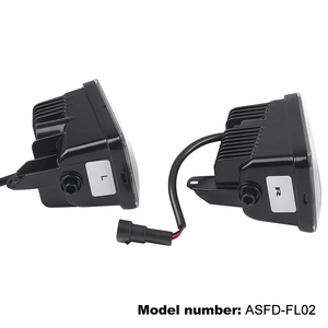 Luz Antiniebla LED <span class=keywords><strong>DOT</strong></span> de <span class=keywords><strong>4</strong></span> Pulgadas con DRL, Lámpara Antiniebla Rectangular para Parachoques de Camioneta, Luz de Conducción para <span class=keywords><strong>Ford</strong></span> F150 2015-2020 <span class=keywords><strong>Super</strong></span> Duty - Product Image 5