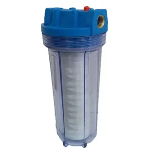 Sistema di filtraggio dell'acqua pre-acqua per bevande a 2-3 stadi PP/CTO filtro dell'acqua di automazione blu grande da 20 pollici