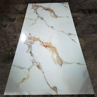 Panneaux muraux en PVC modernes, imperméables aux UV, ignifuges, en marbre, avec design graphique pour salon et hôtel