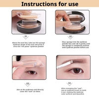 Kit de tampons et pochoirs professionnels pour sourcils : Créez des sourcils parfaits en quelques secondes