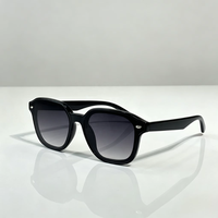 Lunettes de soleil carrées classiques en acétate UV400, monture épaisse rétro, lunettes de soleil pour hommes, protection solaire extérieure