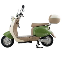 Penjualan Panas Skuter Listrik Saige Cappuccino Baterai Lithium Lepas Pasang Jarak Tempuh 40-80KM Waktu Pengisian 4-6 Jam NFC Unlock Legal di Uni Eropa E-Moped Kota