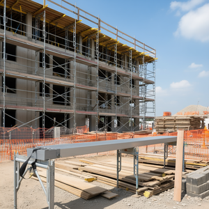 Planche de travail télescopique en aluminium, 8-13 pieds, capacité de 500 lb, largeur de 12,5 pouces, accessoire antidérapant pour échafaudage - Product Image 2