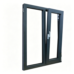 Offre Spéciale : Fenêtres et Portes en Aluminium Noir, Fenêtres à Battants et à Relevage, Fenêtres à Casement en Aluminium pour Maisons - Product Image 4