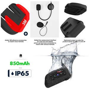 Personalizar <span class=keywords><strong>EJEAS</strong></span> <span class=keywords><strong>V6</strong></span> V4 FBI Full Duplex Entrenador de fútbol bidireccional Judger Arbitraje Earhook Auricular Árbitro de fútbol Auriculares - Product Image 6