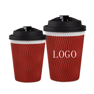 Custom Printed logo <b>Disposable</b> Recycle 4oz 8oz 9oz 10 12 16oz Single Double Wall <b>Cup</b> Saudi Arabic Coffee Paper <b>Cups</b> with Lid - Product Image 1