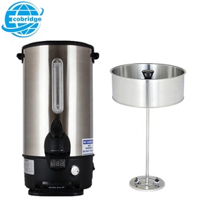 Electric 10L Stainless Steel Coffee <strong>Urn</strong> Machine Fast Brew Percolator Hotel Hot Coffee Milk <strong>Tea</strong> Catering <strong>Urns</strong> Keep Warm Water - Product Image 1